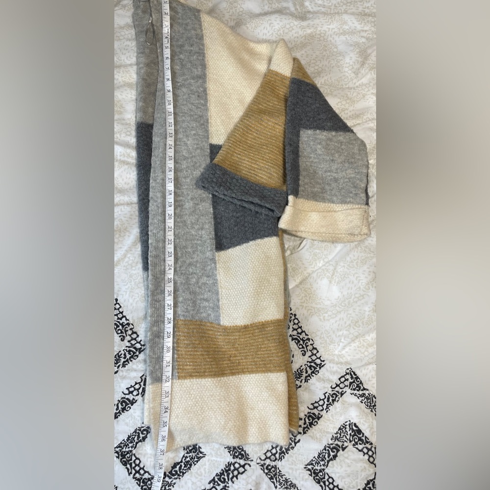 Topshop - Women’s Oversized Size 6 - Color Block Cardigan - Picture 4 of 8